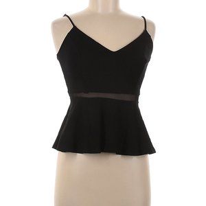 Lulus Sleeveless Top, M, Black